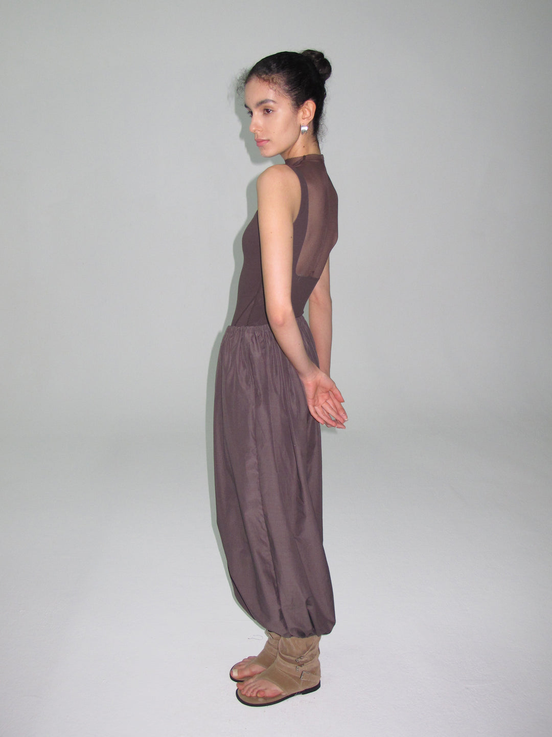 Typha Dance Pants | Contemporary Balloon Wide-Leg with Elastic