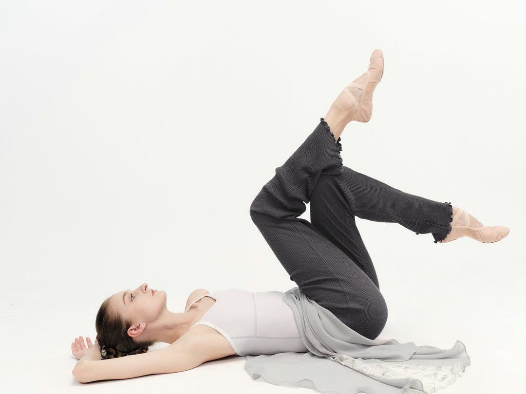 Typha Dance Pants | Cotton Fold-Over Flare Pants