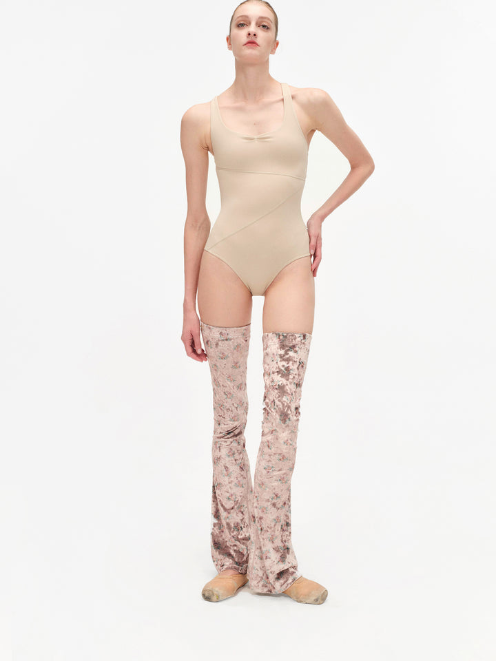 Typha レオタード　Lサイズ Ballet Leotard | Pinch Asymmetrical Racerback Nude Leotard